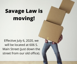 Savage Law is moving